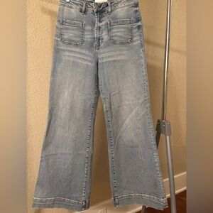 Dear John Light Blue Flare Jeans